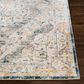 Surya Cardiff CDF-2303 Medium Gray, Light Blue, Mustard and Dark Blue 2" x 2"11" Area Rug, , large
