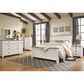 Signature Design by Ashley Willowton 3-Piece Queen Bedroom Set in Whitewash, , large