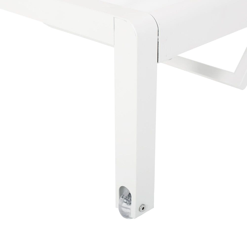 Hearth and Haven Cape Coral Outdoor Chaise Lounge in White, , large