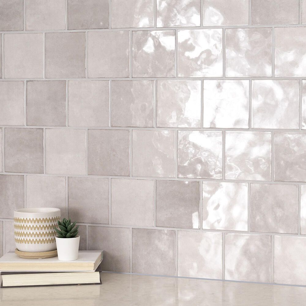 MS International Renzo Sterling 5&quot; x 5&quot; Ceramic Tile, , large