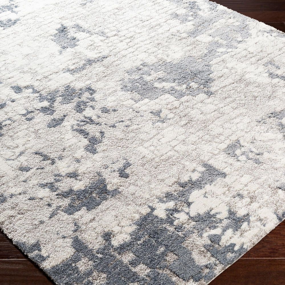 Surya Venice VNE-2300 8&#39;10&quot; x 12&#39;4&quot; Denim, Pale Blue, Light Gray and Ivory Area Rug, , large