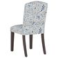 Skyline Furniture Dining Chair in Indian Blockprint Grey, , large