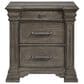 Mayberry Hill Kings Court 5 Piece King Storage Bedroom Set in Grey, , large