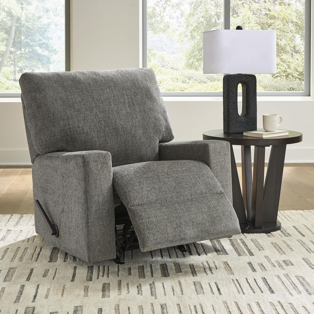 Ashley Clarington Rocker Recliner in Greystone, , large