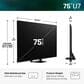 Hisense 75" Class U7 Series Mini-LED ULED 4K in Black - Smart Google TV, , large