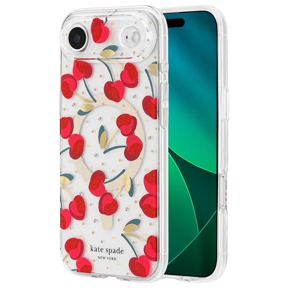 Kate Spade Protective MagSafe Case for Apple iPhone Air in Cherry Dot, , large