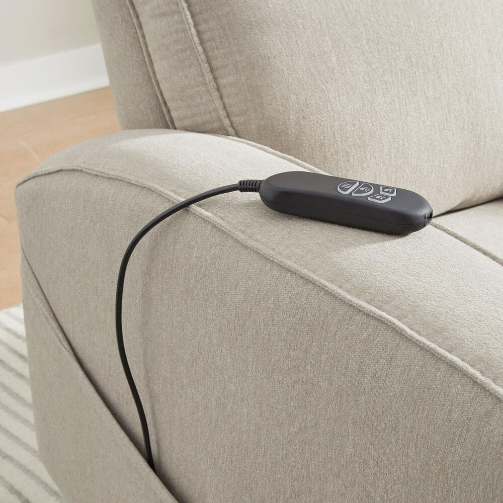 Ashley Starganza Power Lift Recliner in Smoke, , large