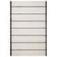 Magnolia Home Logan 2"6" x 7"6" White and Mocha Runner, , large