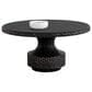 SUNPAN TRADING Mersin and Heloise 5-Piece Round Dining Set in Black and Gold, , large