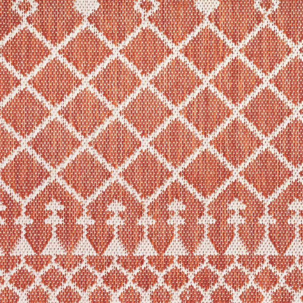 Nourison Positano Southwestern Terracotta 4&#39; x 6&#39; Indoor/Outdoor Area Rug, , large