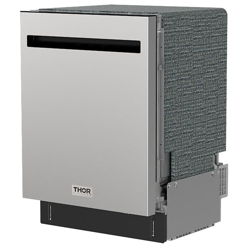 Thor Kitchen 24" Built-In Top Control Dishwasher with Pocket Handle in Stainless Steel, , large
