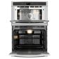 GE Profile 2-Piece Kitchen Package with Stainless Steel 30" Built-In Microwave Combination Wall Oven and Black 36" Energy Star Induction Cooktop, , large