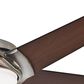 Hunter Stealth DC 54" Ceiling Fan with LED Light in Brushed Nickel, , large