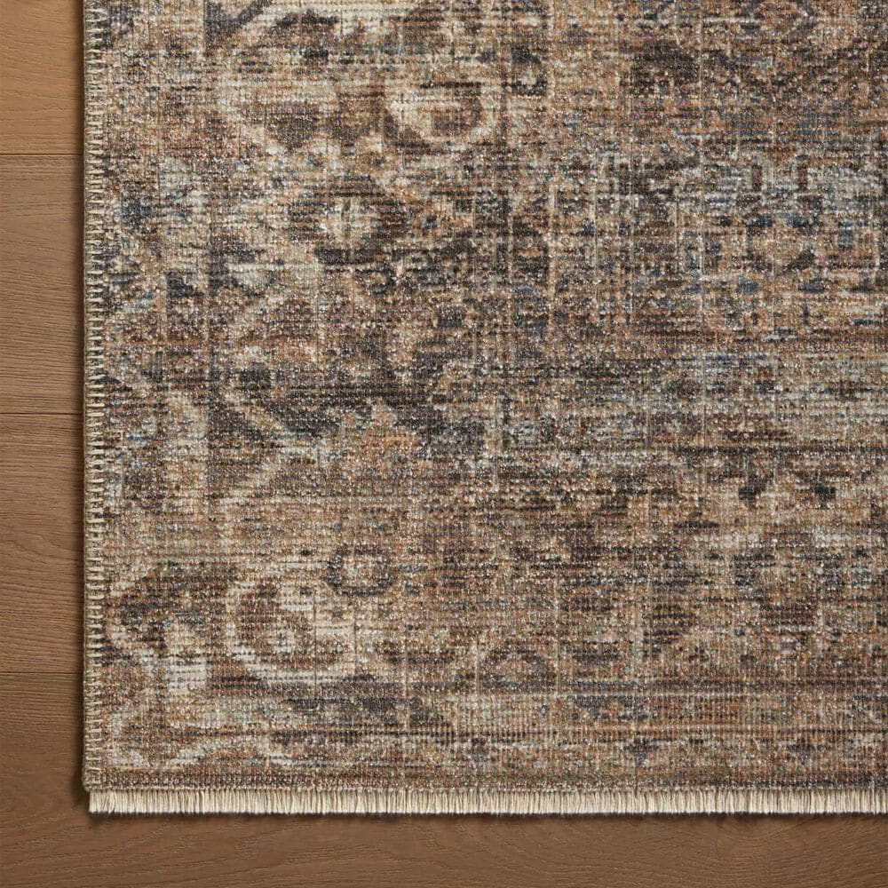 Loloi Heritage 2&#39;5&quot; x 16&#39; Mocha and Denim Runner, , large