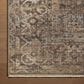 Loloi Heritage 2"5" x 16" Mocha and Denim Runner, , large