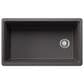 Blanco Inteos 33" Undermount Single Bowl Kitchen Sink in Cinder, , large