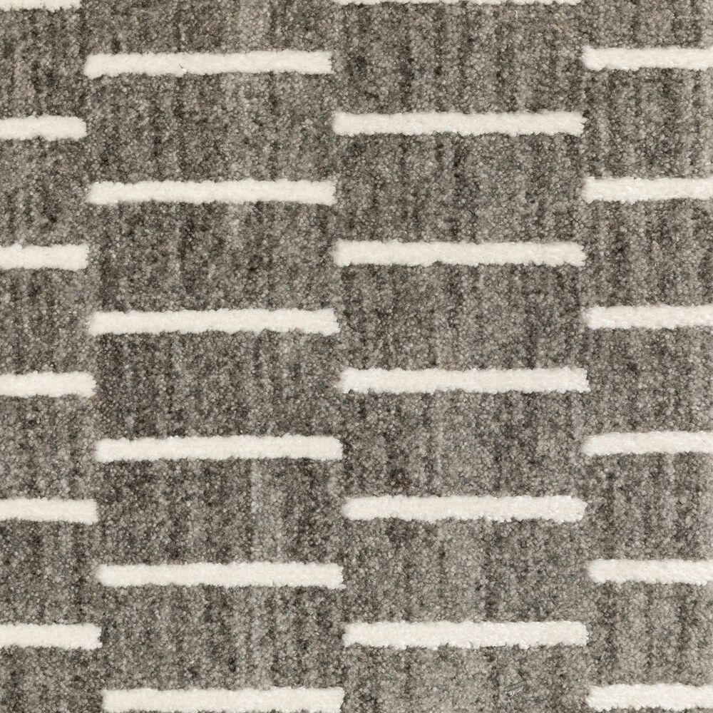 Oriental Weavers Oliver Charcoal and Beige 6'7" x 9'6" Area Rug, , large