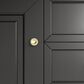 James Martin Vanities Brookfield 72" Double Bathroom Vanity in Black Onyx with 3cm Lime Delight Quartz Top and Rectangular Sinks, , large
