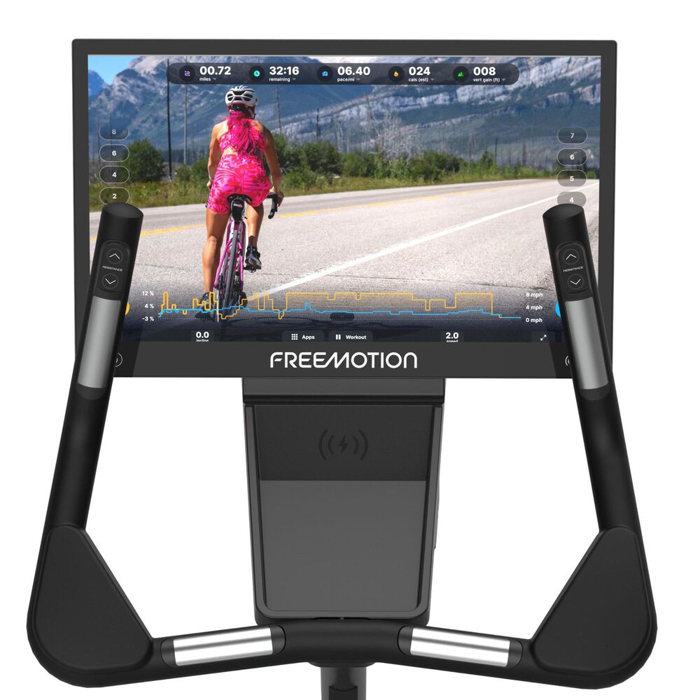 FreeMotion U24 Upright Bike in Black, , large