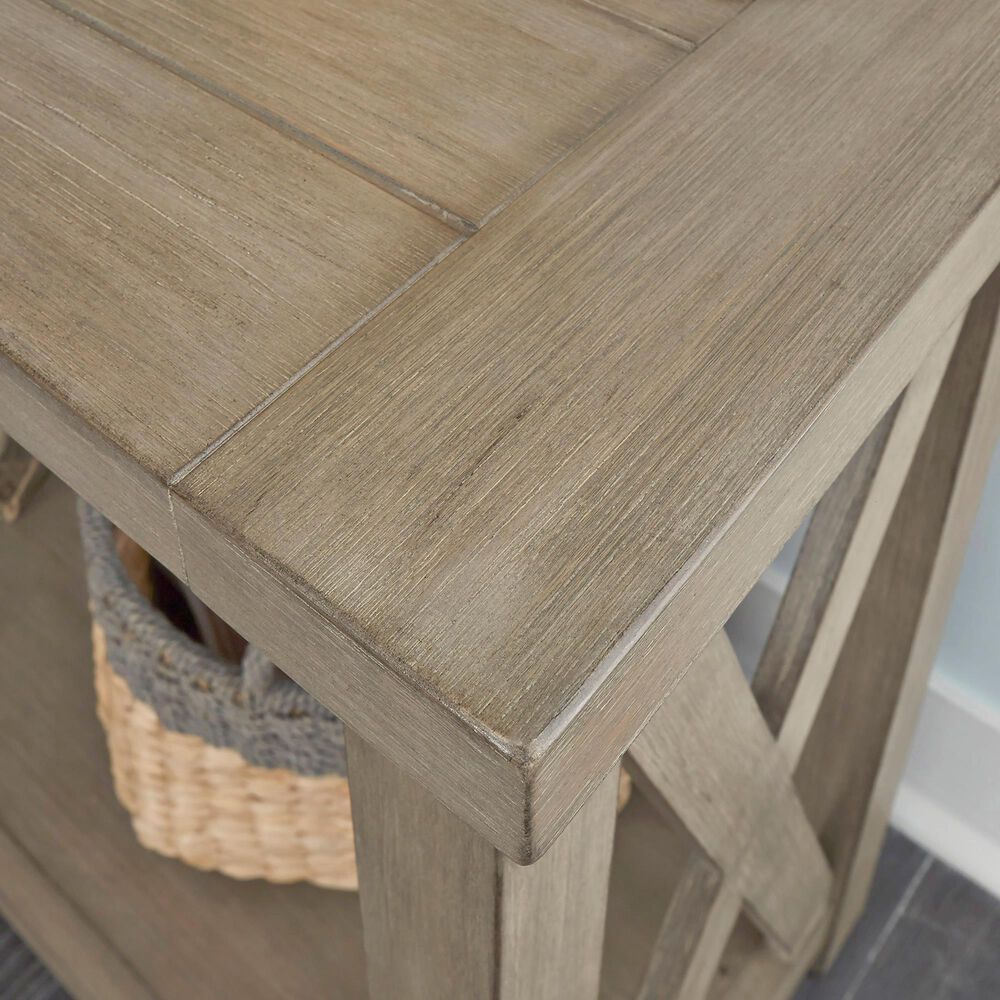 Homestyles Mountain Lodge Console Table in Gray, , large