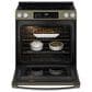 GE Appliances 30" Slide-In Electric Convection Range with No Preheat Air Fry in Fingerprint Resistant Slate, , large