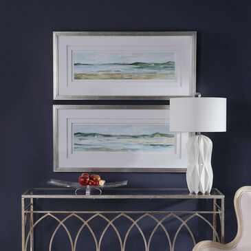 Uttermost Panoramic Seascape Framed Prints (Set of 2), , large
