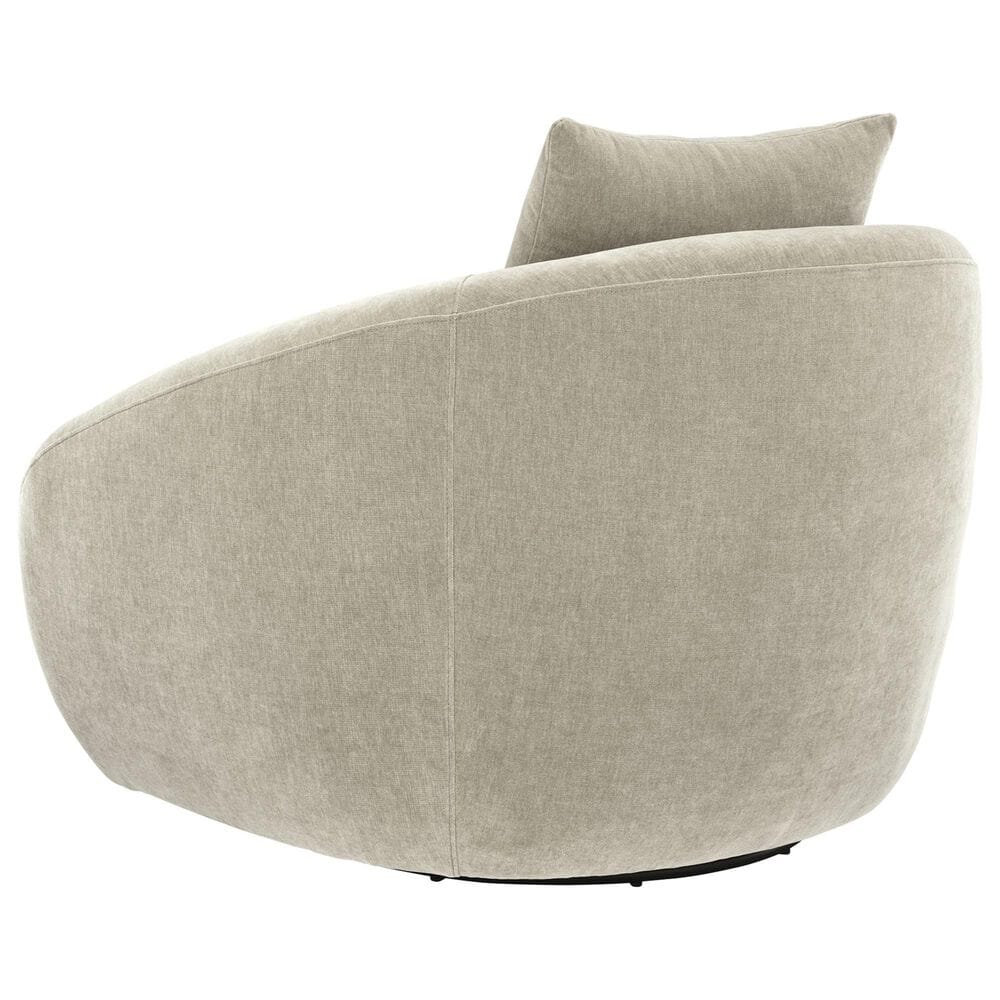 Ashley Yahya Swivel Accent Chair in Pebble, , large