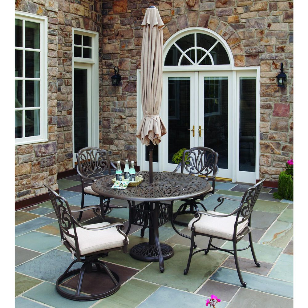 Homestyles Capri 7-Piece Dining Set in Taupe, , large