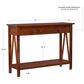 Linon Home Decor Trenton Console Table in Antique Tobacco, , large