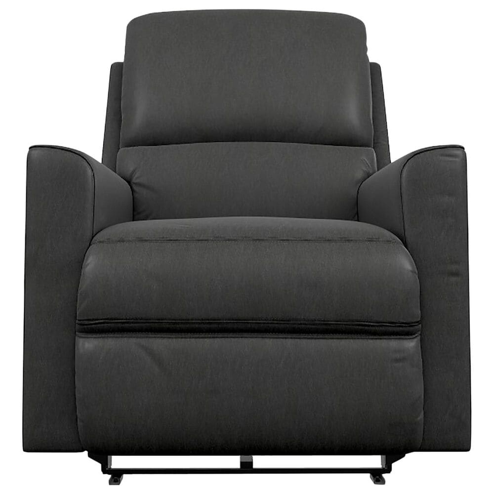 La-Z-Boy Wynne Power Recliner with Power Headrest and Lumbar in Licorice, , large