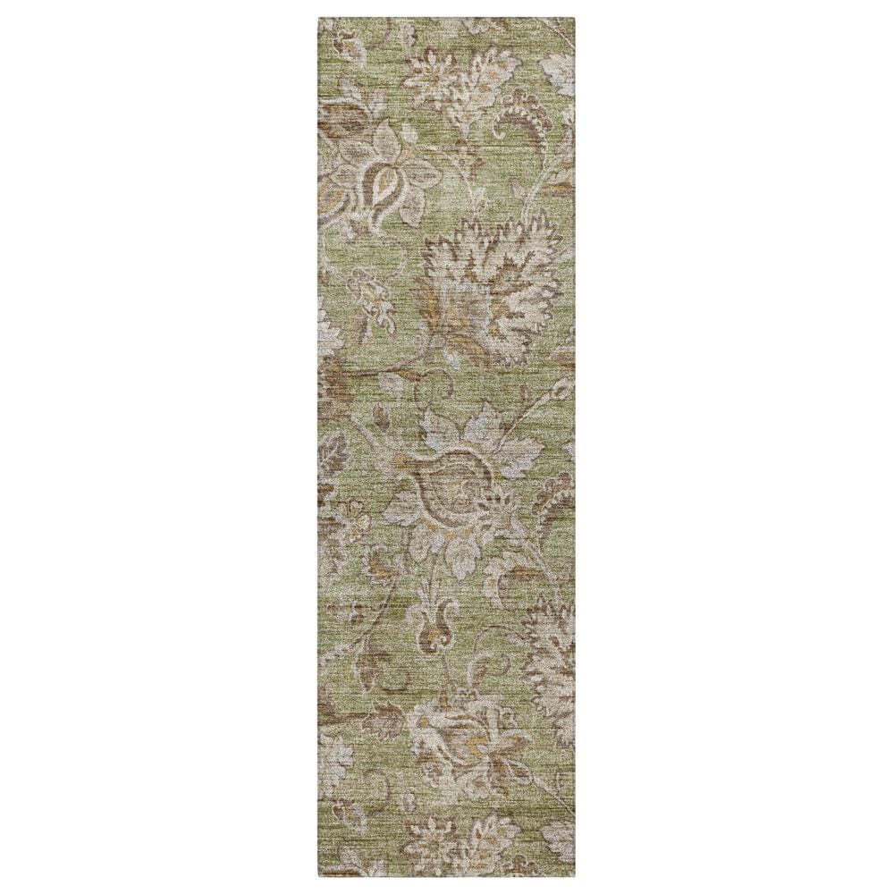 Dalyn Rug Company Silk Road Aloe, Fern, Taupe, Ivory and Copper 2"3" x 7"6" Runner, , large
