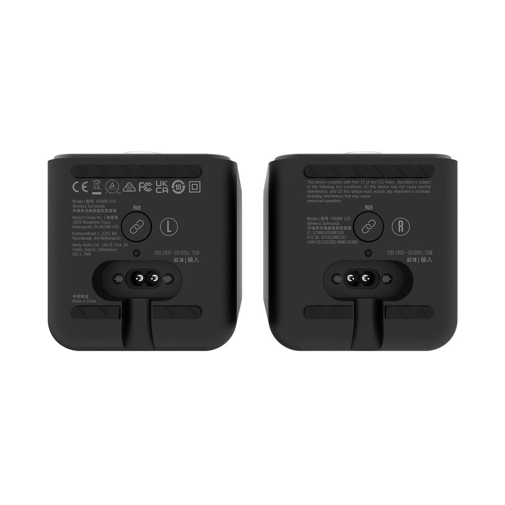 Klipsch Flexus Surround 3" Full Range Driver Speakers in Black, , large