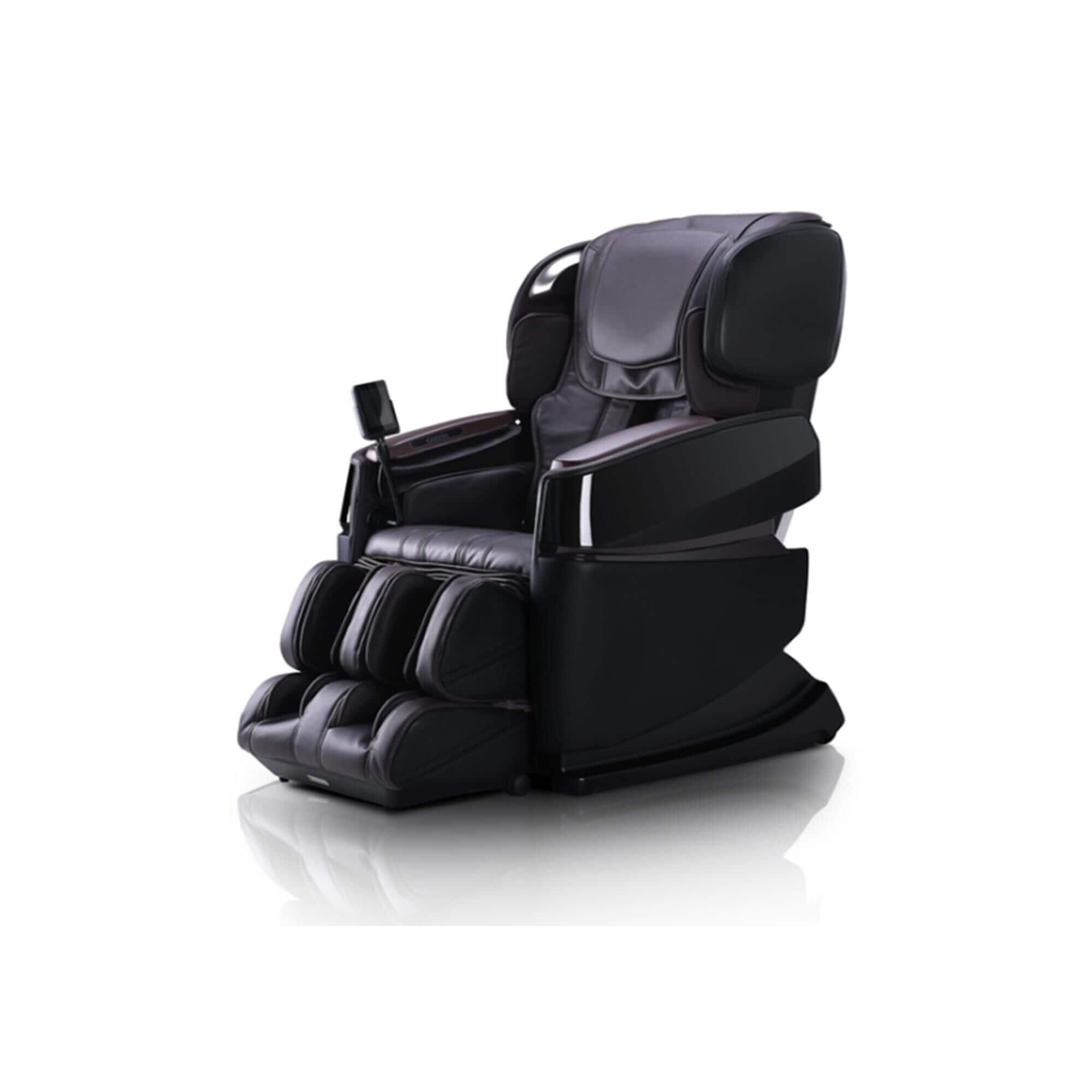 Cozzia Zen 3D Pro Power Massage Chair in Black and Espresso