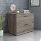 Sauder Affirm 6-Piece Commercial Office Desk Suite in Hudson Elm, , large