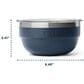 YETI Rambler 1 Qt Insulated Bowl in Black Forest Green, , large