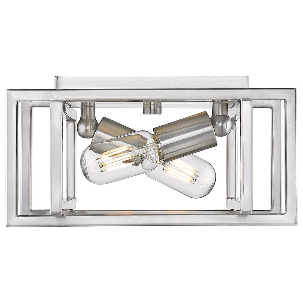 Golden Lighting Tribeca Flush Mount in Pewter, , large