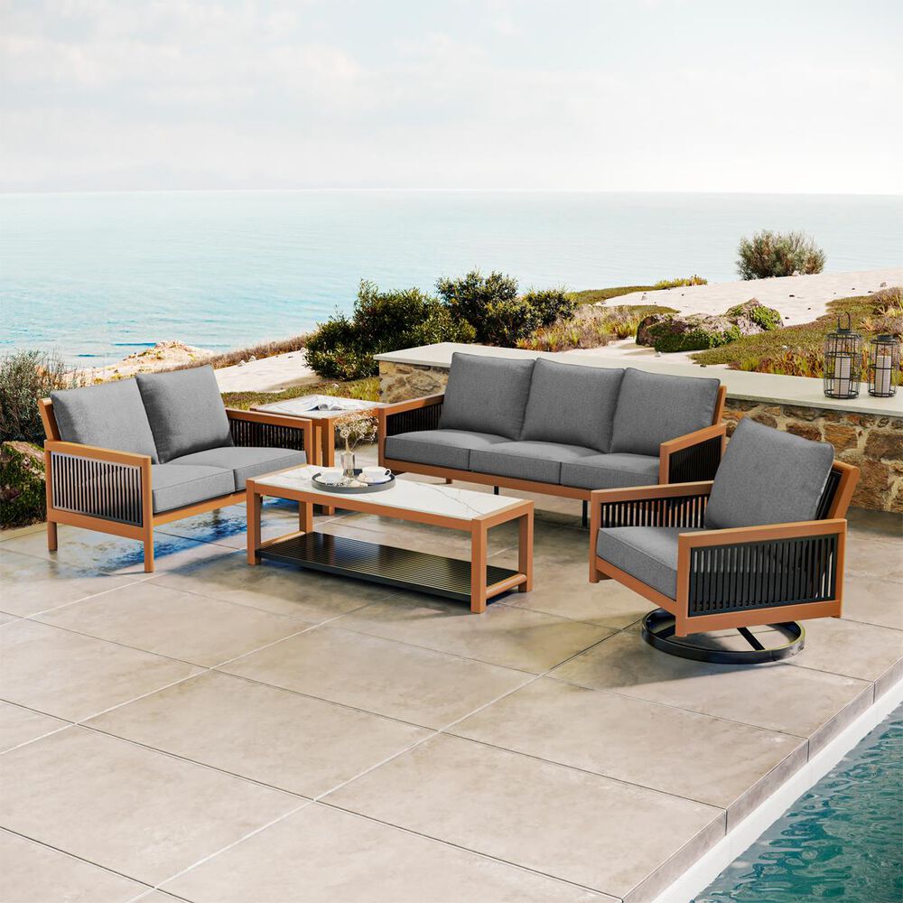 Clear Creek Collection Cove Sofa in Charcoal, , large
