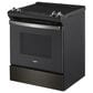 Whirlpool 4.8 Cu. Ft. Electric Range with Frozen Bake in Fingerprint Resistant Black Stainless Steel, , large