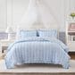 Hampton Park Liv 3-Piece Full/Queen Quilt Set in Blue, , large