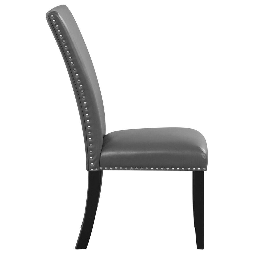 Titanic Furniture Vivian Side Chair in Gray - Set of 2, , large