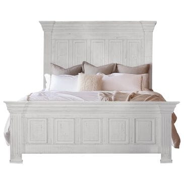 Fallridge Terra White King Bed in Vintage White, , large