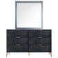 New Heritage Design Kailani 5-Piece Queen Bedroom Set in Black, , large