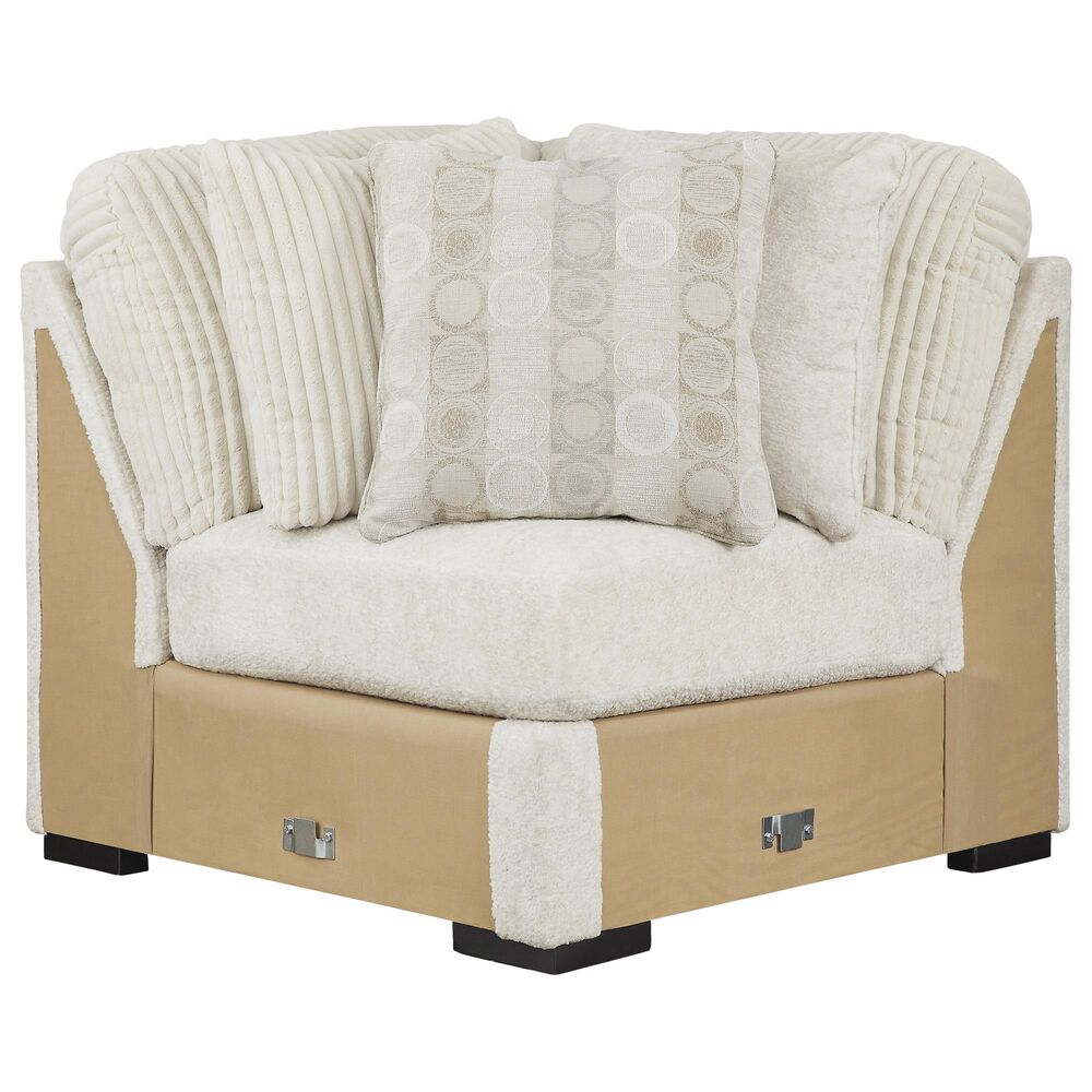 Ashley Chessington 3-Piece Symmetrical Sectional in Ivory, , large
