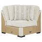 Ashley Chessington 3-Piece Symmetrical Sectional in Ivory, , large
