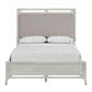 Davis International Solitude 4 Piece Queen Panel Bedroom Set in White Rub Through Finish, , large