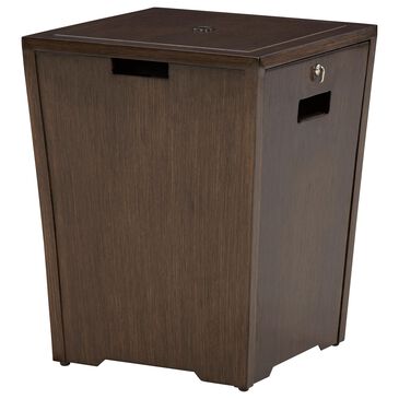 Ashley Rodeway South Square Fire Pit in Brown, , large