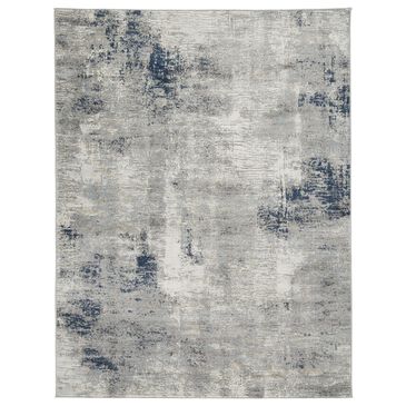 Signature Design by Ashley Wrenstow 5"3" x 7"3" Gray, Blue and Brown Area Rug, , large