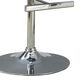 Pacific Landing Adjustable Barstool in Chrome and Black, , large