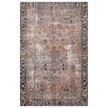 Chris Loves Julia x Loloi Jules 2"3" x 3"9" Terracotta and Multicolor Area Rug, , large