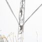 The Gerson Company 5" PVC Wrapped Christmas Tree with LED Lights in Silver, , large